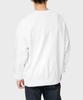 DICKIES French Terry Relaxed Small Embroidered Logo Crewneck White