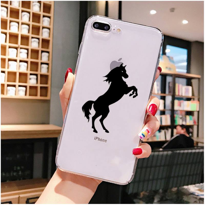 

Чехол для телефона The Great Beauty Horse для iPhone X XS MAX 6 6s 7 7plus 8 8Plus 5 5S SE 2020 XR 11 11pro max, прозрачный чехол iphone5 5s SE