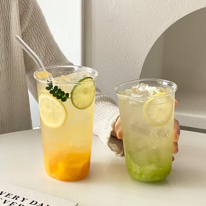 Summer Simple Glass Cup