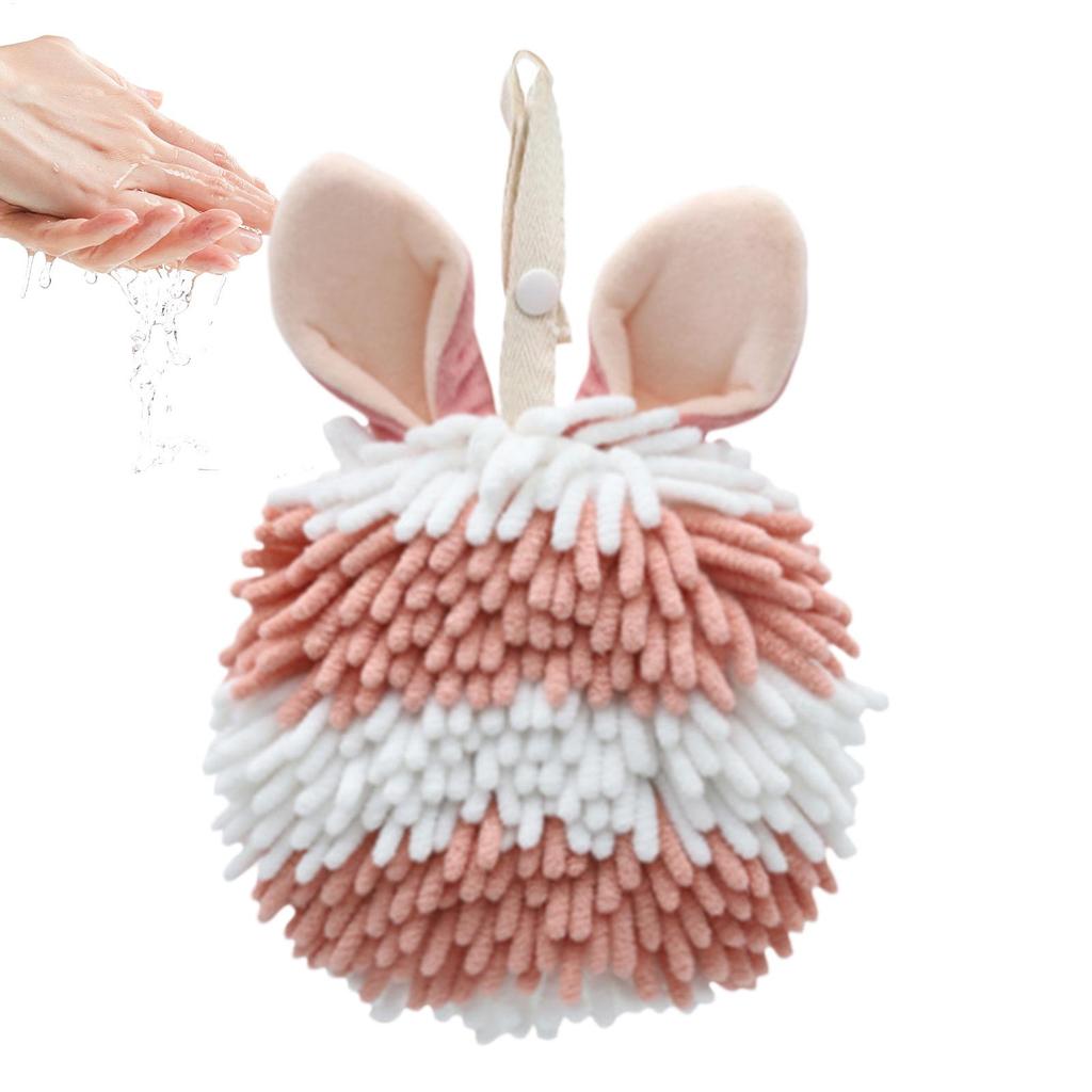 Chenille Hand Towels Wipe Hand Towel Ball Quick Drying Absorbent Soft Absorbent Microfiber Handball for Kitchen Bathroom