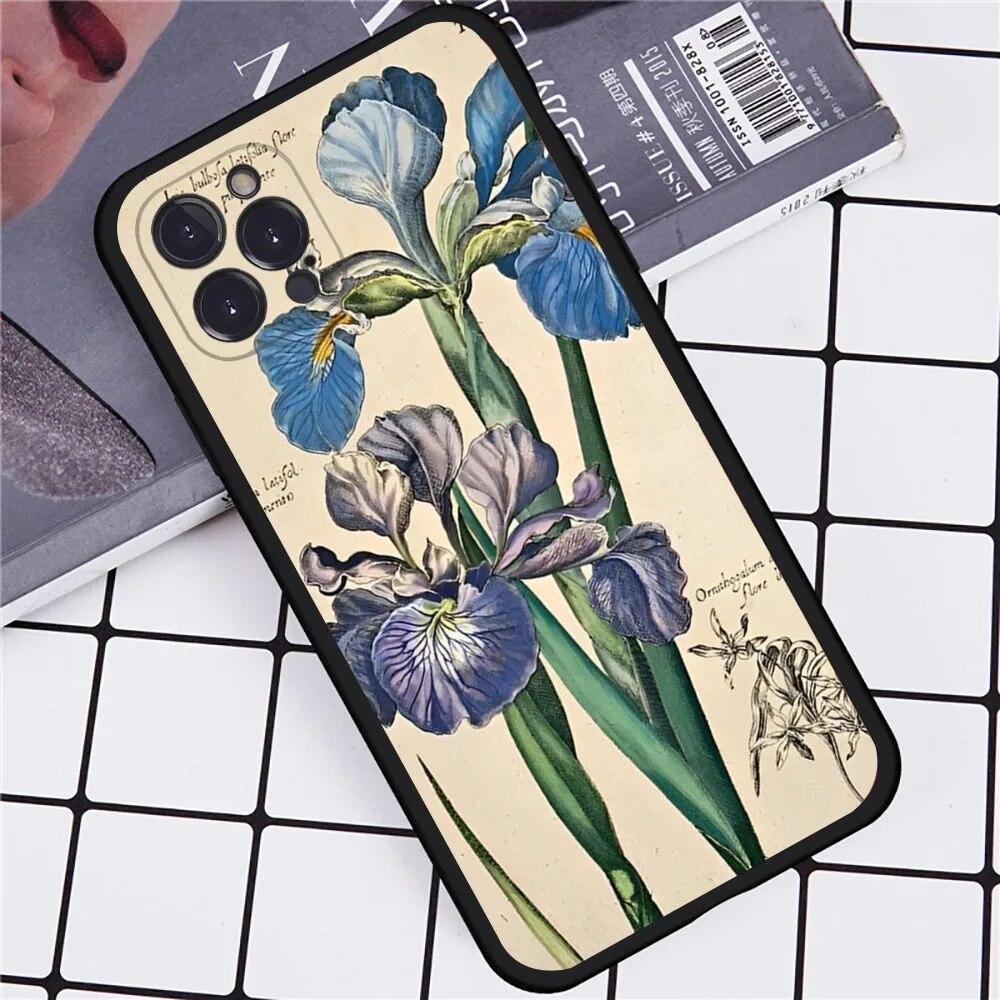 

Чехол для телефона с растением и цветком для iPhone Samsung Galaxy Redmi Xiaomi Oppo OnePlus Note SA 7 8 9 10 11 12 13 14 20 21 22 23 53 54 Pro Max Ultra TPU Soft Samsung Galaxy A53 5G