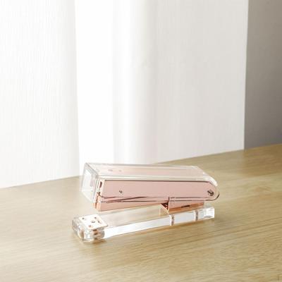 / Accessori Cucitrice Manuale Oro Acrilico Trasparente per