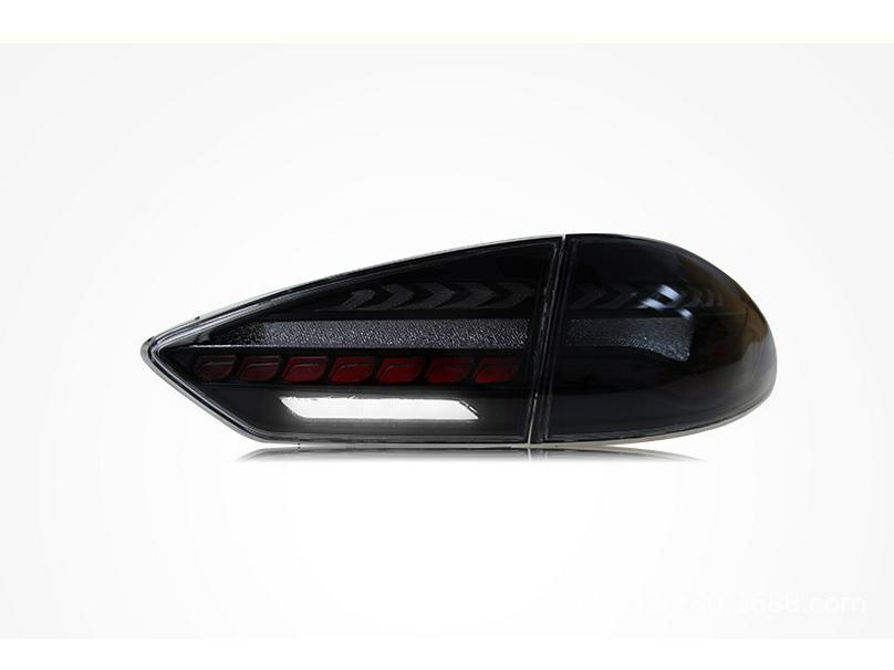 Ford Mondeo 19-21 Taillight Assembly LED Dragon Scale DRL with Sequential Turn Signal