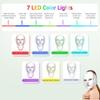 192 LEDs Face Neck Mask 7 Colors Red Light Beauty Device Rechargeable
