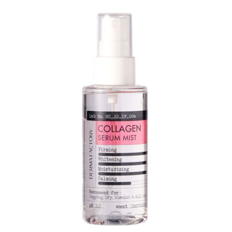 Dermafactory Сыворотка-спрей с коллагеном для лица Подтягивающая Увлажняющая 80 мл