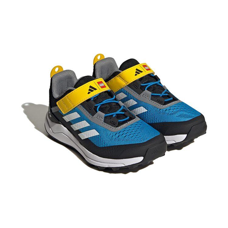 adidas Terrex Agravic Flow Trail LEGO Bright Blue Cloud White Grey Three GS IE4976