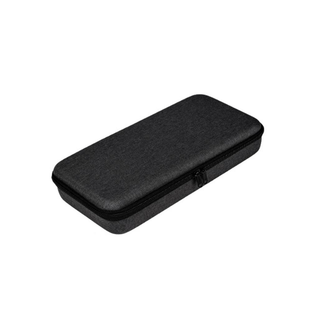 Universal Shock Absorb Keyboards Case Dustproof Lining & Convenient Side Pocket for 68/87 Mechanical Keyboards Use