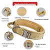 Tactical Anti-Burst Elastic Dog Collar & Leash for Medium To Large Dogs