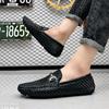 Slip-on Loafers for Men Soft Comfortable Driving Moccasins High Quality Flats Male Walking Leathers Casual Summer Men's Shoe