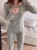 "Women's Seamless Thermal Skincare Underwear Suit - Autumn/Winter"