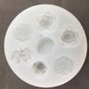 3D Lotus Leaf Shape Silicone Mold Fondant Cake Border Moulds Chocolate Mould