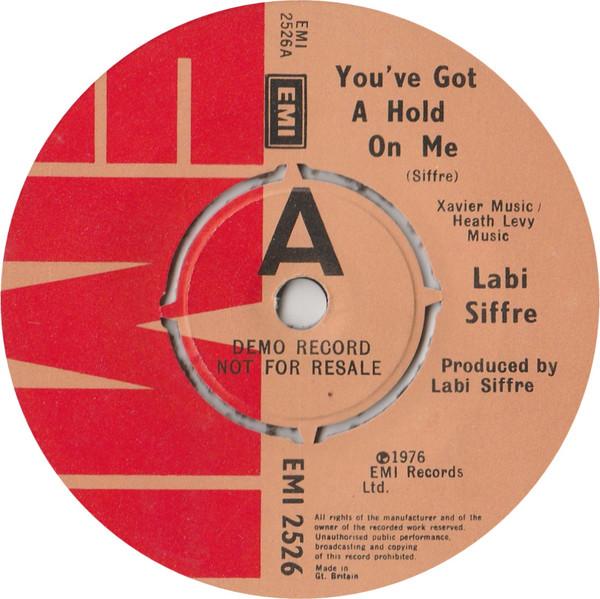 

7inch Record LABI SIFFRE - You ve Got A Hold On Me EMI2526PROMO EMI 1976 UK Reggae, Ska & Dub Used