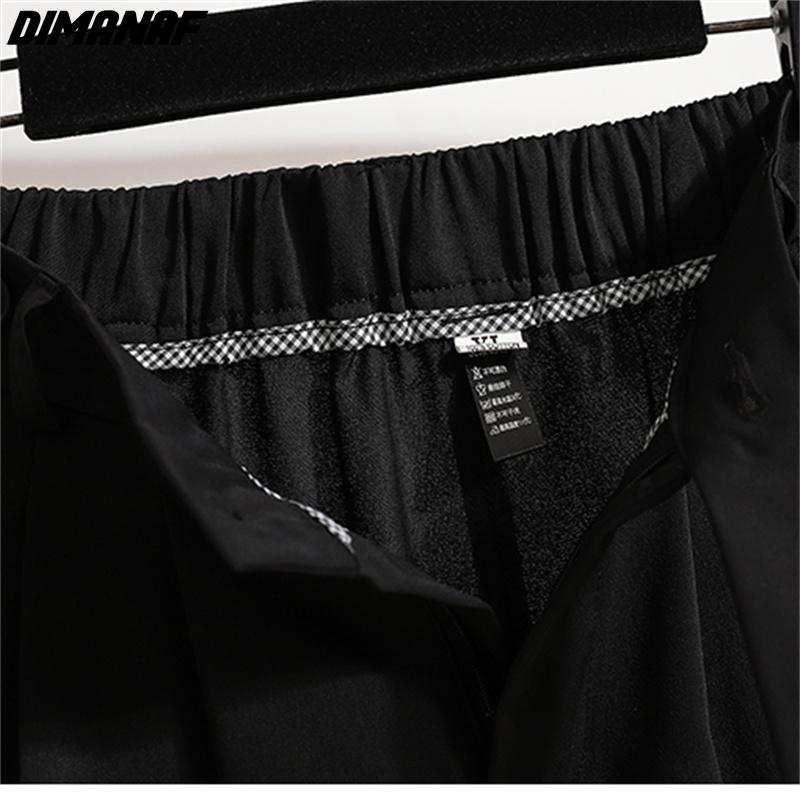 Dimanaf 2022 Summer Shorts Pants High Waist Women Basic Pants Loose Korea Casual Female Casual Trousers Pants 5XL