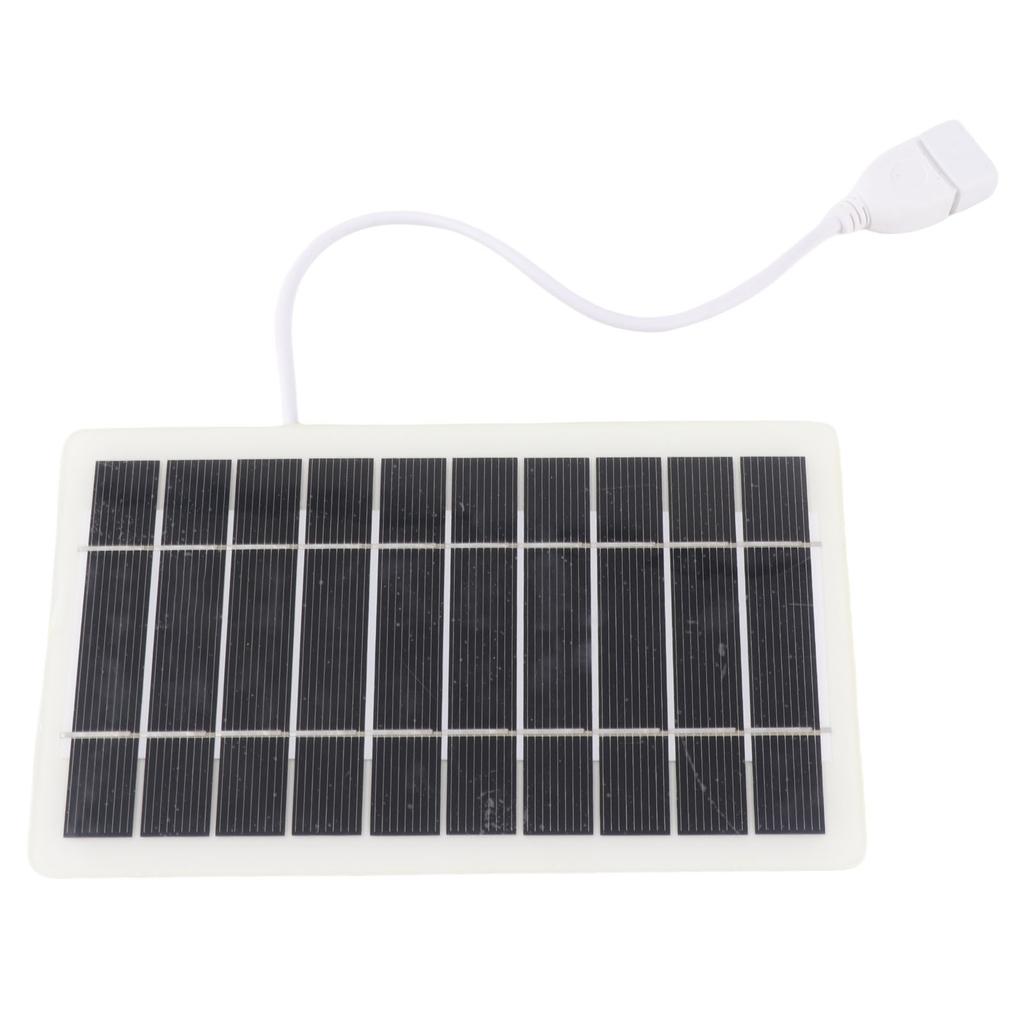Mini Solar Panels Polycrystalline Silicon 2W 5V Portable USB Solar Panel Charger for Emergency