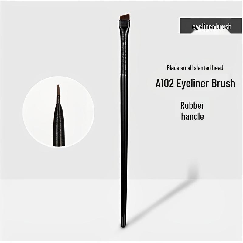 

Ultra-Fine Flat Head Angled Eyeliner & Eyebrow Brush - Professional Makeup Tool