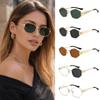 New Metal Frame Rhombus Sunglasses UV400 Protection Scratch Resistant UV400 Sunglasses Sun Glasses Women