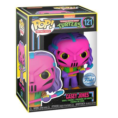 TMNT Comic Casey Jones US Ex Blacklight Pop! Vinyle