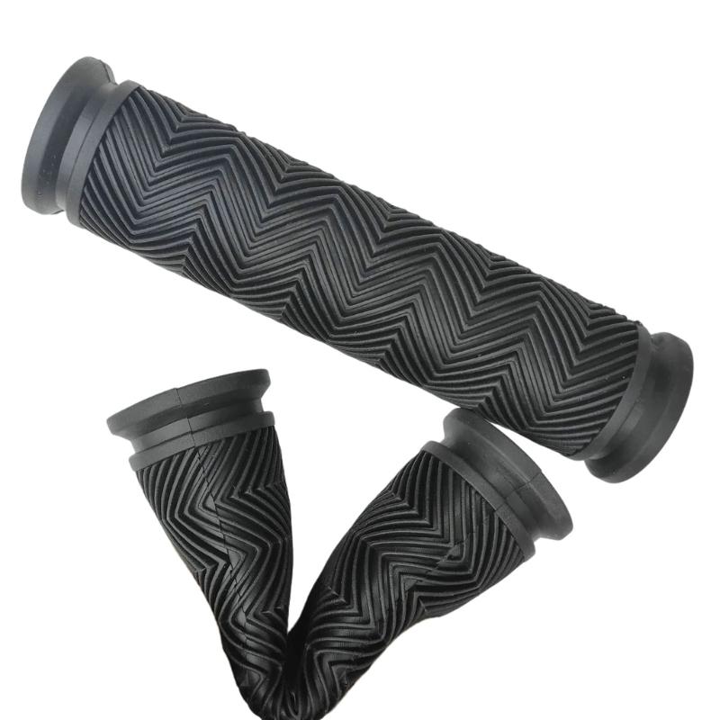 1Pair Soft Shock Absorption Handle Bar Cover Comfortable Cycling Handle Grips For Road Bikes Easy To Installation
