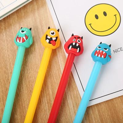 1 Piece Cute Creative Demon Gel Ink Pens Cartoon Stationery Material Gel Pen