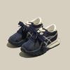 Small Thick-soled Inner Height-increasing Moral Training Shoes for Women's 2025 Spring New Fashionable Versatile Forrest Gump Shoes Casual Sports Shoe
