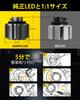 Auxito L1B LED Fog Light, New Model, Genuine Replacement, 2 Color Switching LED Fog