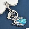 Stylish Ladybugs Keychain With Crystals Rhinestones Alloy Designs For Trendy Accessories
