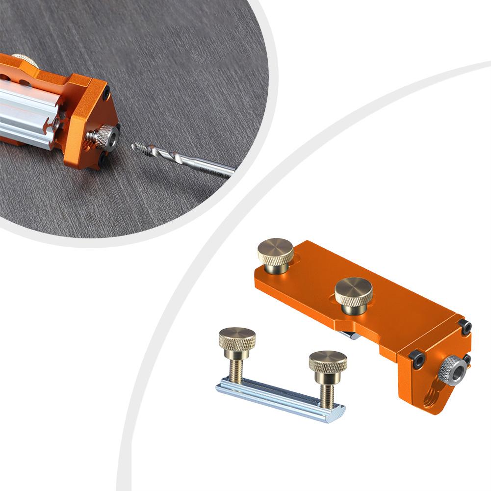 DIY Drill Guide Aluminum Profile Tool Crafting And DIY Tasks Aluminum Construction Drill Guide Compatible With Wood And Metal