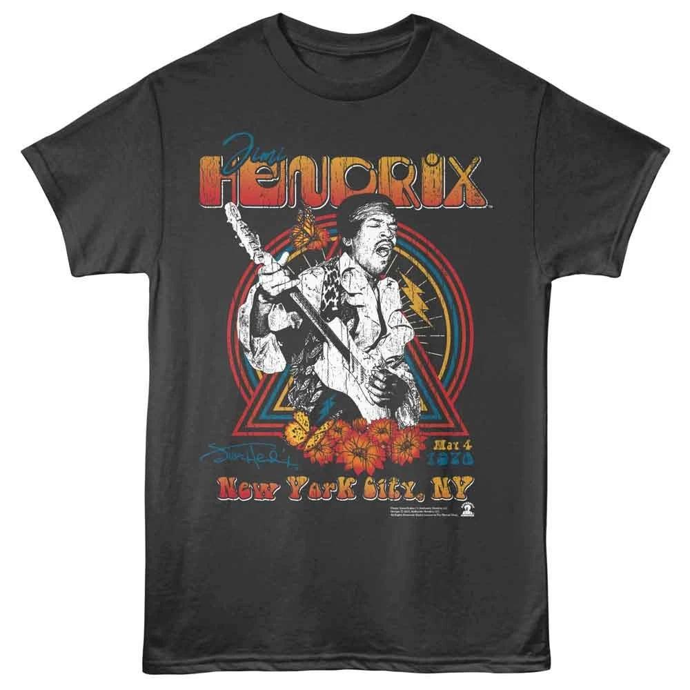 Jimi Hendrix - New York 1970 - Solid Unisex Short Sleeve Children s T-shirt - Smoke 100