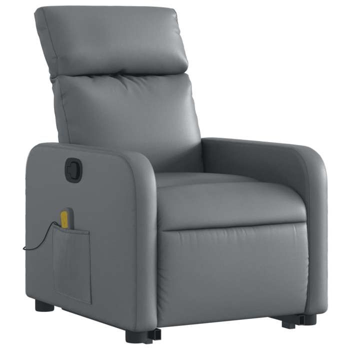 VidaXL Reclining Massage Armchair, Relaxation Chair with Adjustable Backrest and Footrest, Living Room Seat 3206759