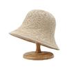 Summer Hat Sun Protection and Sunshade Hat Hollowed Out Sun Hat Spring and Autumn Woven Fisherman Hat