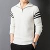Autumn And Winter Half Zipper Comfortable Sweater Soft Lapel Casual Sweater Men'S Fashion Premium Thermal Jacket
