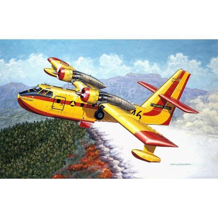 Maquette Avion : Kit : Canadair CL-215