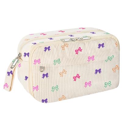 Astuccio Multifunzione Grande Borsa in Tessuto per Matite Multi Scomparti Astucci per Penne Grande Capacità Organizzatore per Penne per Studente