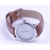 J-AXIS Women's AL1280-BR (Women's Fashion Watch Brown Sun Flame) Round Watch Brown Analog