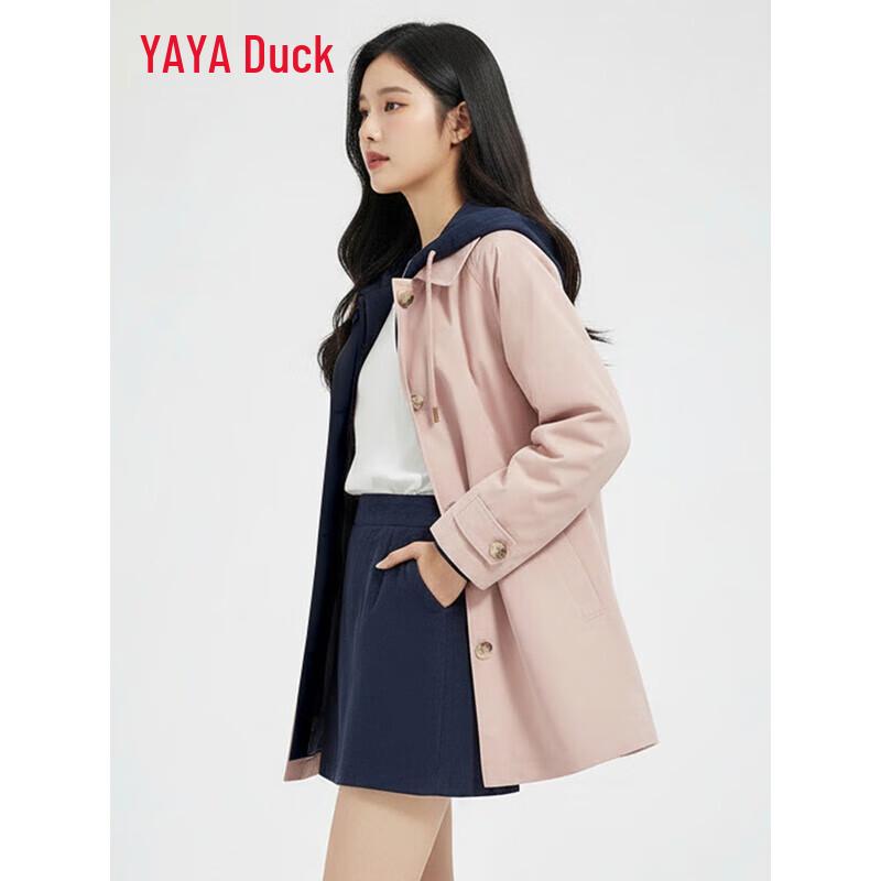 Yaya Women's Hooded Down Jacket Windbreaker