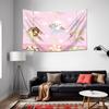 Cartoon Animals Carousel Tapestry for Living Room or Bedroom Wall Décor