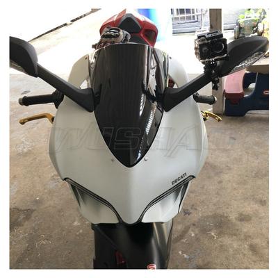 Motorcycle Double Bubble Windshield WindScreen Screen For 2012 2013 2014 2015 2016 2017 Ducati Panigale 1199 R S 1199R 1199S 899