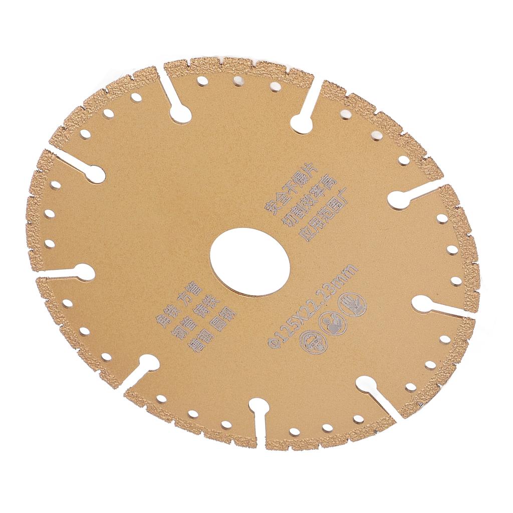 Lötsägeblatt Multifunktionale Trennscheibe für Stahl Metall Löt Trennscheibe von 125 X