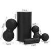 EPP Yoga Foam Roller Set with Peanut & Fascia Massage Balls for Muscle Relaxation