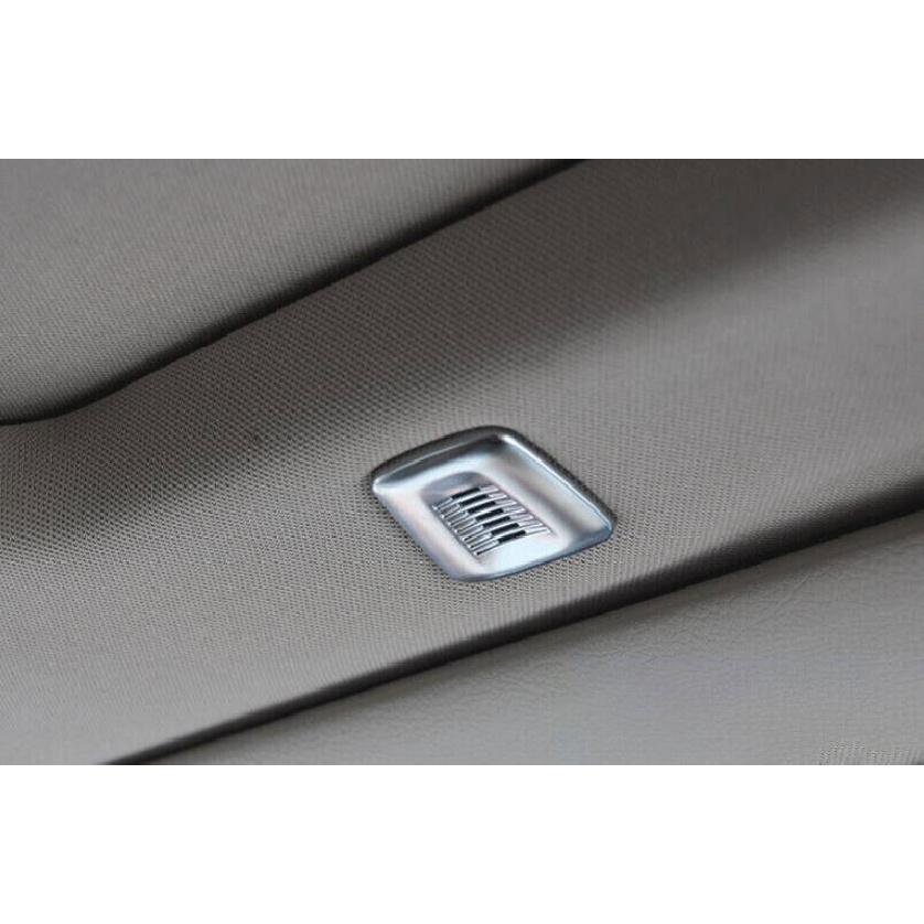 For BMW X3 F25 X4 F26 2011-2016 2017 ABS Silver Car Roof Microphone Cover Trim