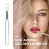 Manicure Transparent Silicone Wand Magic Mirror Powder Aurora Powder Applicator Wand Rubbing Powder Glitter Eyeshadow Portable Multifunctional Brush