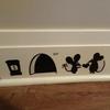 New Mouse Hole Series Wall Stickers Living Room Sofa Background Environmental Protection Decorate Creative Animals Wall Stickers
