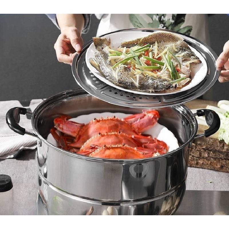 430 Stainless Steel Steamer Plate For Home Kitchen Perfect For Buns And Dumplings