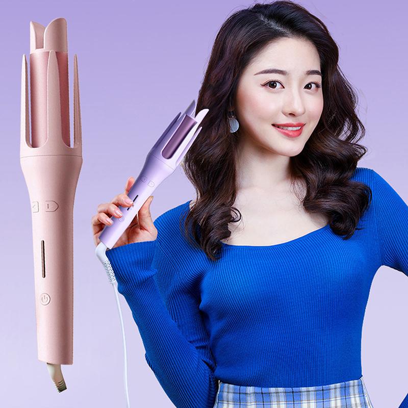 Automatischer Lockenstab 32mm Automatisch Drehender Keramik-Haarroller Professioneller Lockenstab Lockenstab Haarwellenstab Geschenk