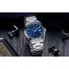 CITIZEN 100m Waterproof Mechanical Movement Stainless Steel Strap Watch 42mm Men's Watches Blue Dial NJ0100-71L