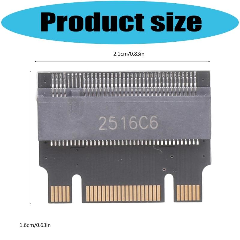 NVMe Drive Converter Card For 2230 2242 M.2 Expansion No Protocol Conversion Easy Installation With Screwdriver