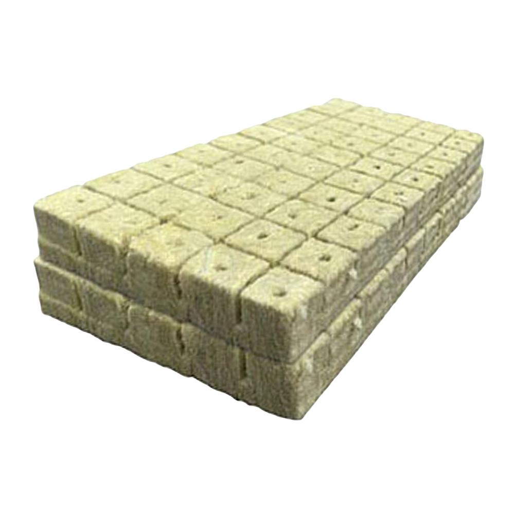 100pcs Hydroponics Seed Seedling Grow Block Multipurpose Ventilative Starter Plugs Strong Water Absorption for Plant Propagation