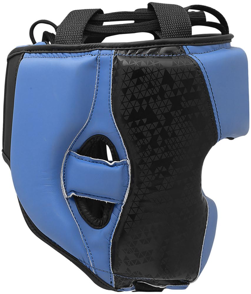 Adidas Combat Sports Combat 50 Training Blue for Boxing and Martial Arts Headguard, ADIC50HG, Rush/Black, Medium,