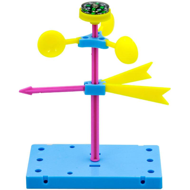 Simulated Plastic Wind Vane Assembly Model Material Set For Childrens Stem Activities