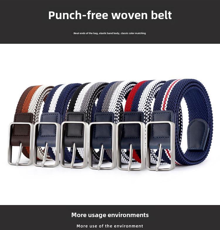 2020 Unisex Elastic Braided Belt - Versatile, Comfortable, Hot Summer Style